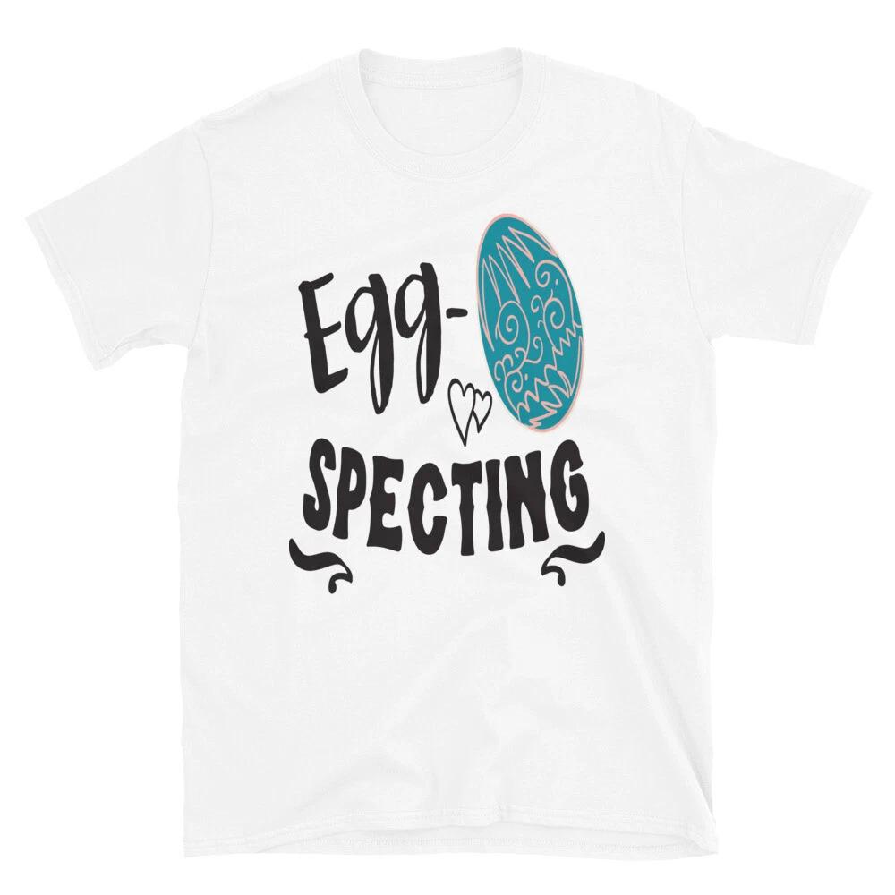 Egg-specting Pregnancy Announcement T-Shirt S