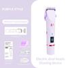 2 In 1 Dual-Head Women Electric Shaver Face Body Bikini Trimmer Digital Display Wet Dry Use Trimmer For Create A Perfect Figure