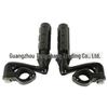 Modified Black Adjustable Foot Pegs - Pair (32mm / 1.25")