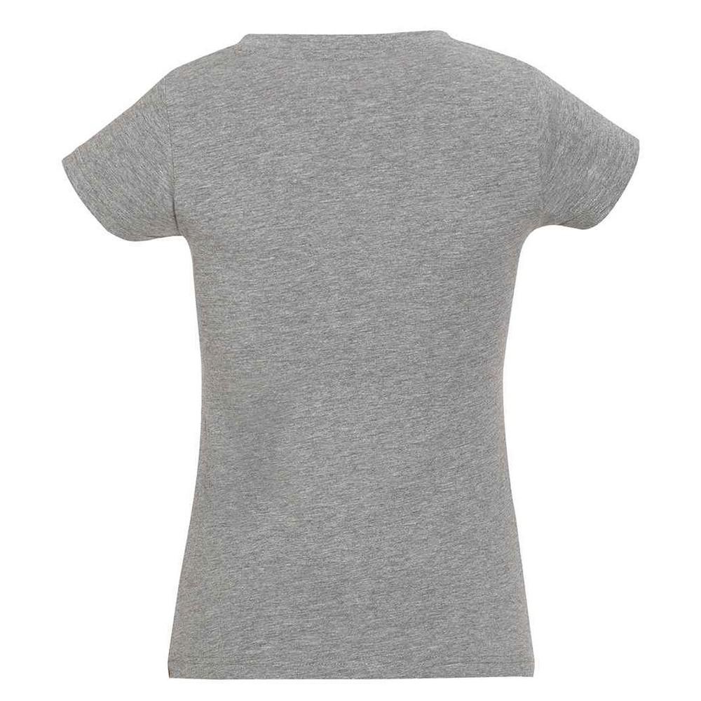 SOLS Womens/Ladies Moon Melange V Neck T-Shirt