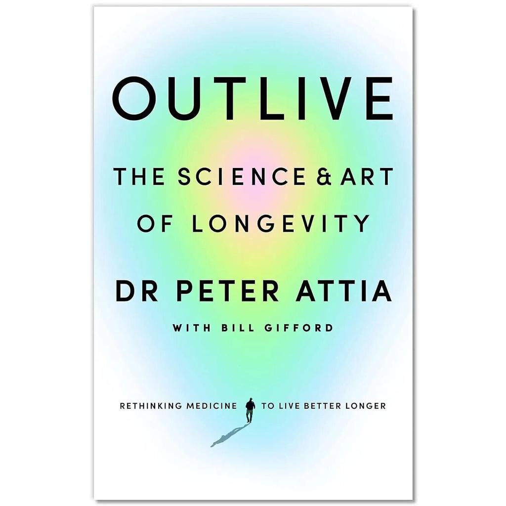 Outlive The Science & Art Of Longevity Paperback Book US 472-2%