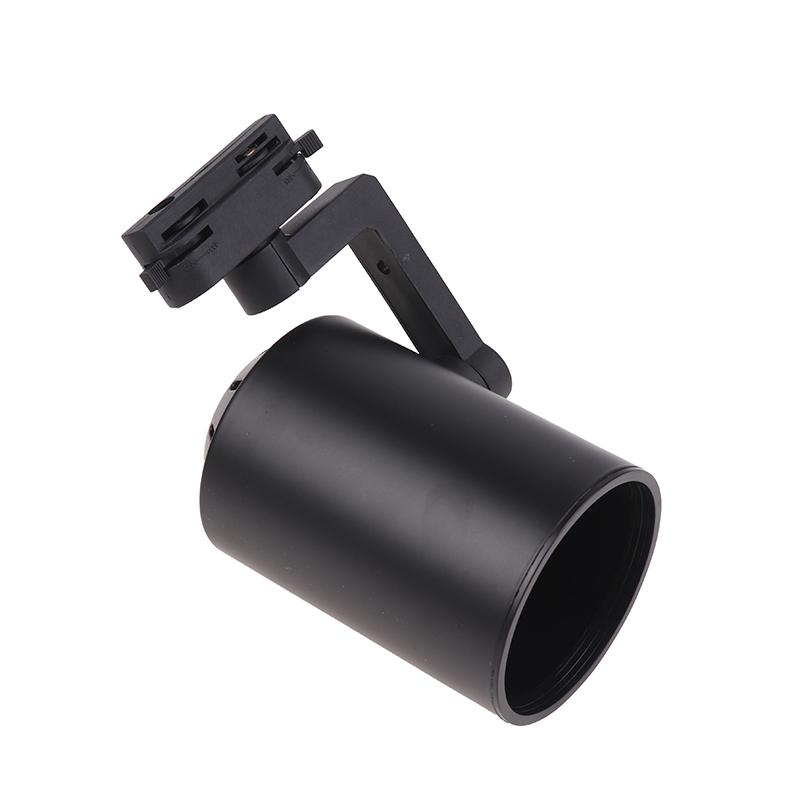 Par30 Led E27 Track Light Bracket Base 2/3Wires Rail Ceiling Lamps Holder Clothing Store Living Room Commercial Use