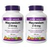 Webber Naturals Magneziu 250mg 150 Tablete 2 buc