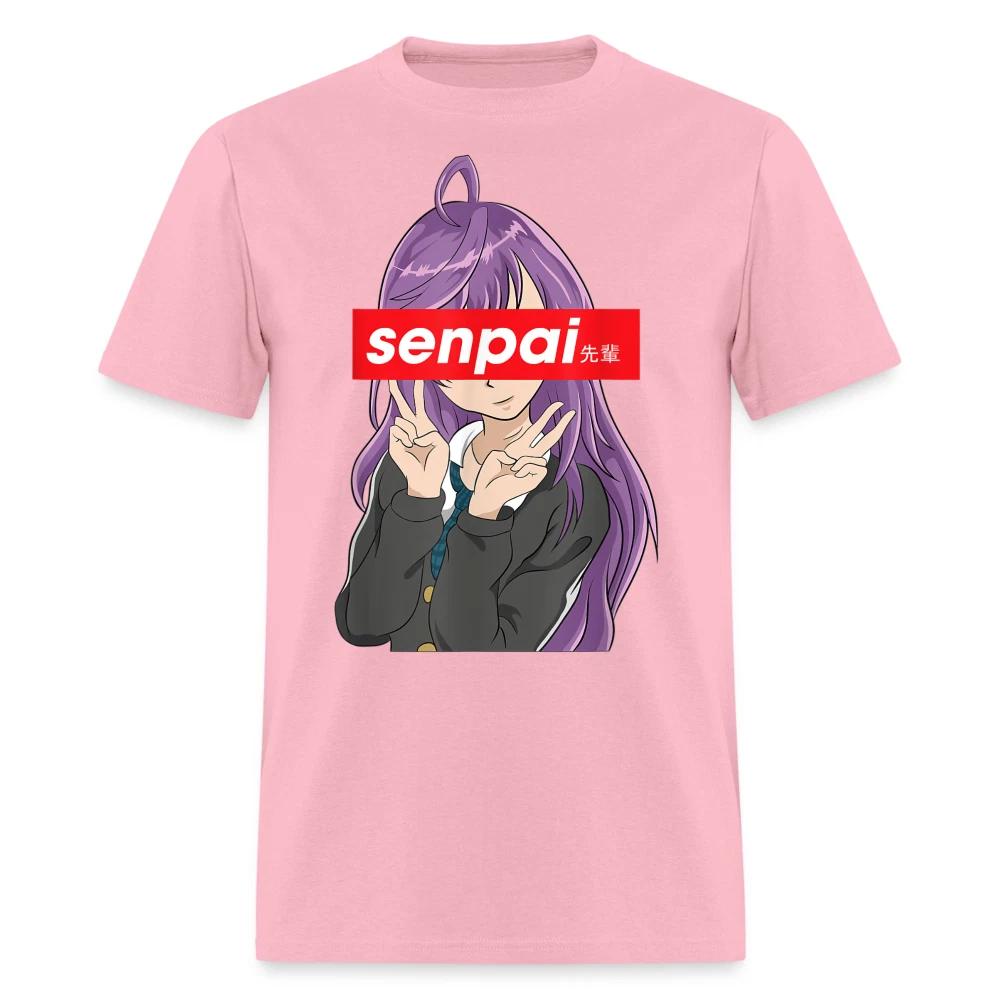 Japanese Cute Anime Girl Peace Kawaii Shirt - Gift Notice Me Senpai T-Shirt S