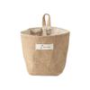 Hanging Cotton Linen Mini Storage Basket Home Kid Toy Sundries Bag Organizer Box