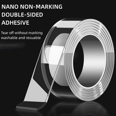 Super Starkes Doppelseitiges Klebeband Nano Tape Transparent Wiederverwendbar Wasserdichtes Klebeband Hitzebeständig Heim Badezimmer Dekoration