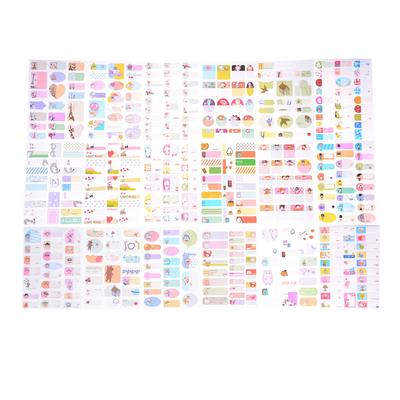 Removable Book Notebook Index Name Sticker Label Writable School Supply