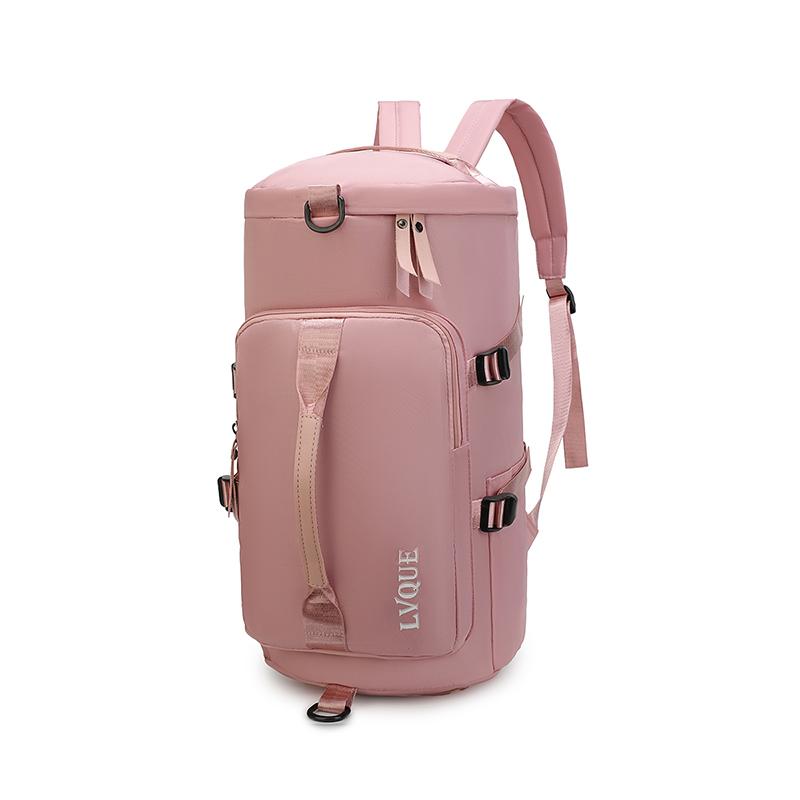 Sports Fitness Bag Women's Multi-Use Travel Bag Large Capacity Crossbody Bag Luggage Backpack