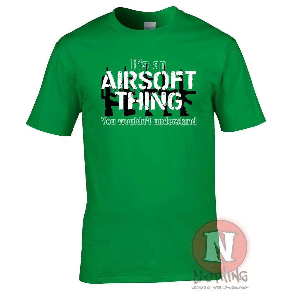 Its An Airsoft Thing TShirt Graphic Military Assault Rifle Teeshirt Exclusive