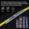 Heat-Shrink Wire Terminals Waterproof Solder Seal Butt Connector Kit with Heat Shrink Tube Electrical Wiring Cable Connectiors