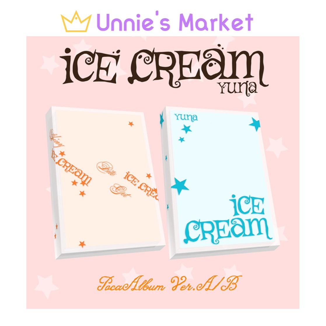 ЮНА (ITZY) [Мороженое] POCAALBUM Версия A / B. + Бесплатный подарок Random ver.