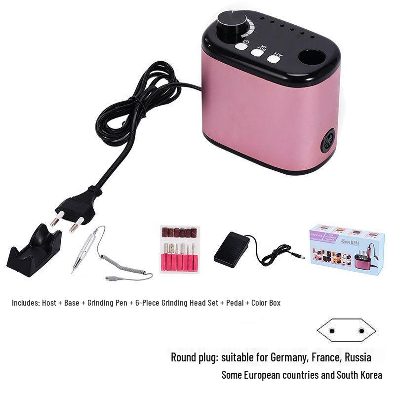 

Portable Nail Grinder with Multiple Speeds, 45000RPM for Nail Salon Gel Removal