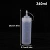 250-1000Ml Condiment Squeeze Bottles Ketchup Mustard Salad Bbq Sauces Olive Oil Dispenser Kitchen Tools Squeeze Seasoning Bottle