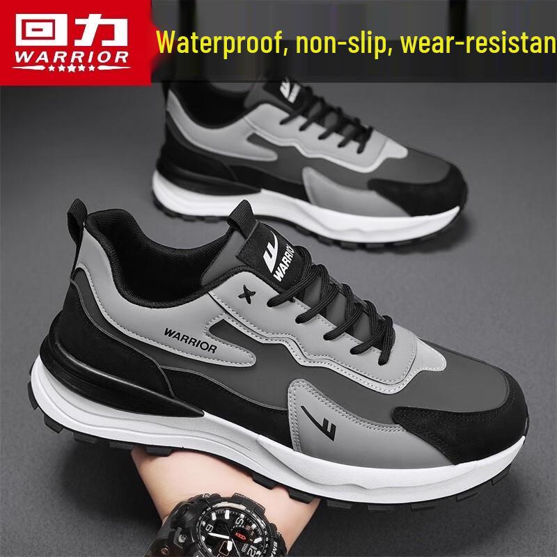 Warrior Men s Waterproof Anti-slip Casual Dad Shoes 42