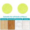 2 Pcs 16cm Circular for Electric Mop Microfibre Pads Electric Mop Replacement Cloth Mop Cleaning Cloth Floating Mop Pads