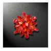 Crystal glass brooch, alloy rhinestone chest flower, clothing accessories, brooch, European and American fashion temperament