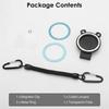 Magnetic Belt Clip Holder Mobile Phone Holder Backpack Clip Metal Hook Spring Rope For Magsafe Iphone Accessories