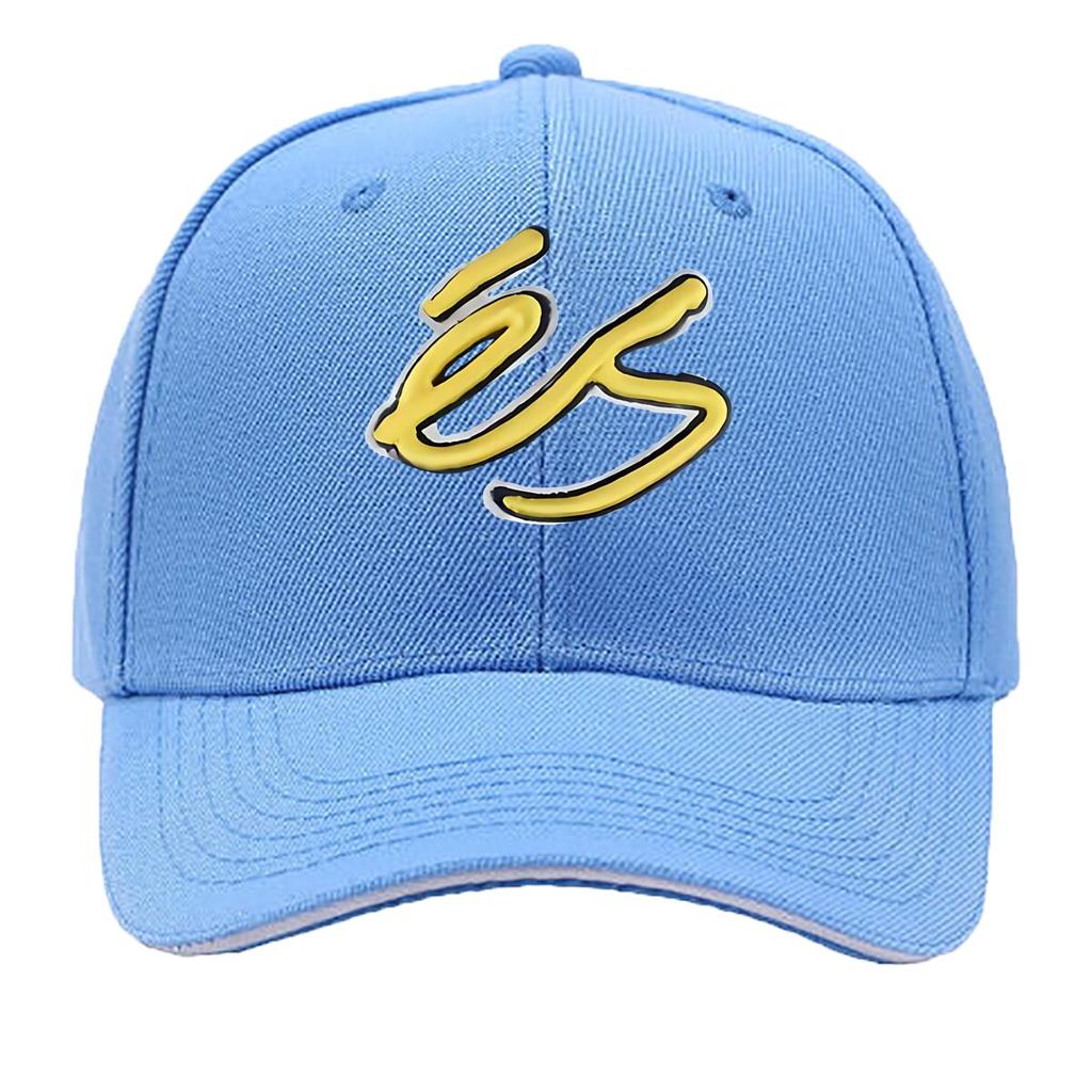 Metallic Golden Art Font Decal Hip Hop Hat Fashion Outdoor Sports Sandwich Baseball Cap