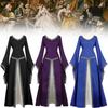 Cosplay Women Renaissance Costumes Medieval Victorian Long Dress Fashion Retro