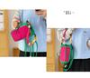 Women's Nylon Color Block One-Shoulder Crossbody Bag with Woven Lanyard, Lightweight and Stylish.