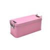 Stabile Rechteckige Blechdose mit Deckel zur Aufbewahrung von Kuchen, Tee-Verpackung, Reise-Kleinteile-Organizer