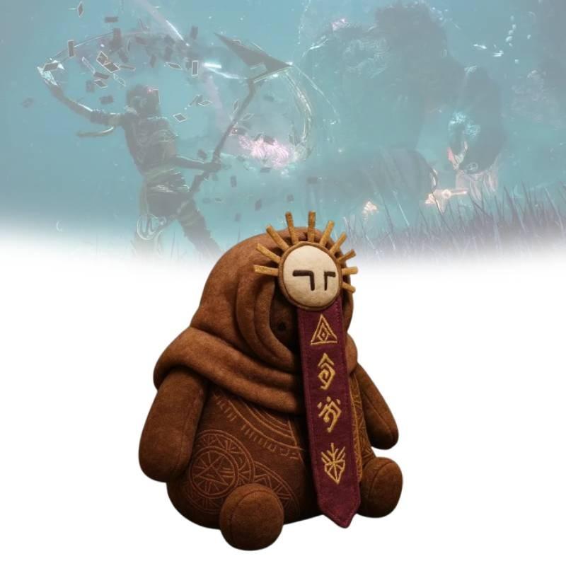 Brown Expedition33 Esquie Plush Toy Cute Cartoon Children Backpack Doll Gift