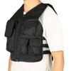 Nylon CS Game Molle Plate Carrier Body Armor Vest For Children (black)