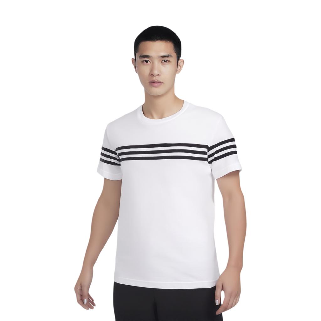 adidas T Shirts Men's White Crew Neck Moderate CX5024