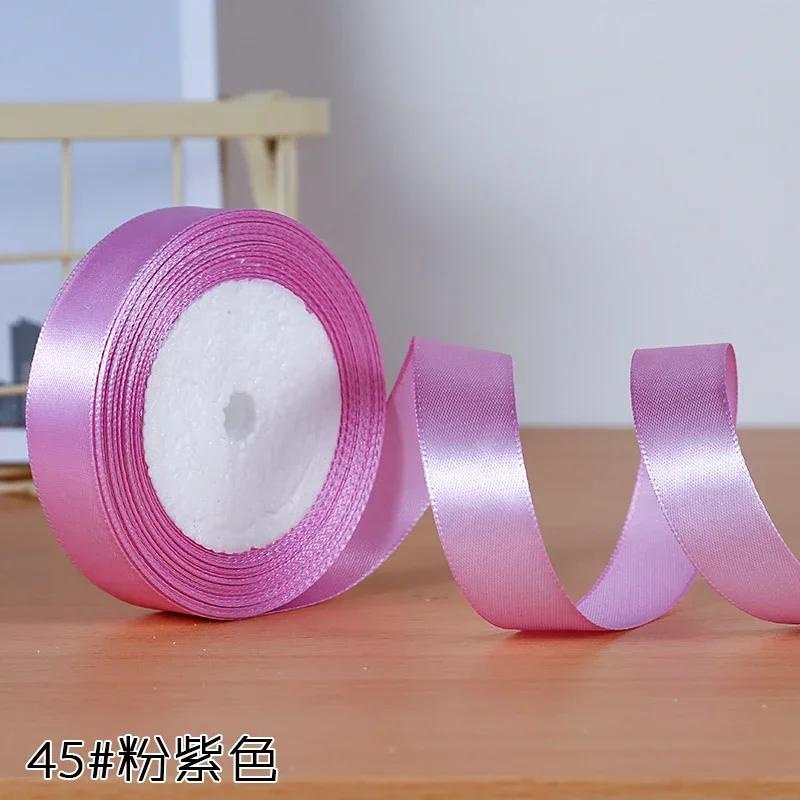 22meters 20mm Faced Satin Ribbon for DIY Silk Satin Ribbons Crafts Bow Handmade Gift Wrap Party Wedding Clothing Accessories