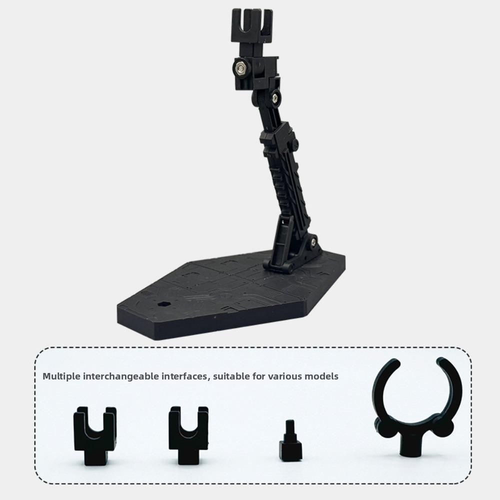 Replaceable Connectors Action Figure Stand Adjustable Arm Model Support Stand  Model Display