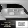 Compatible with 25 Li Auto i8 Models: Silicone Center Console Storage Organizer & Lower Box.