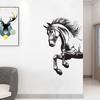 Realistic Horse Wall Sticker Kids Room Bedroom Background Decoration Self-Adhesive Home Decor Wall Art