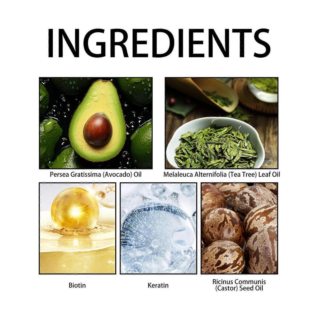 Avocado Nourishing Hair Mask: Moisturizes and Softens Hair, Repairs Damaged Hair, Dry and Frizzy Ends. less