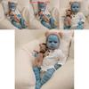Bambola di Silicone Stile Avatar Bambino Realistico Neonato Per Collezionisti e Appassionati di Regali