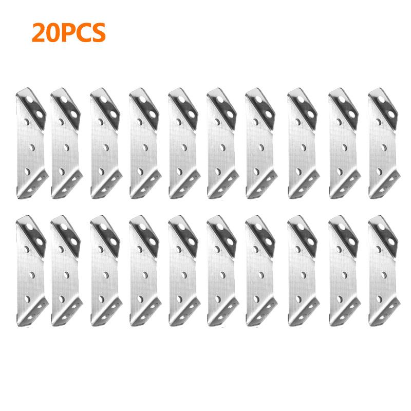 10/20/30 bucăți colțuri articulație din oțel inoxidabil unghi cod colț braț trapeziform unghi cod raft suport suport de fixare