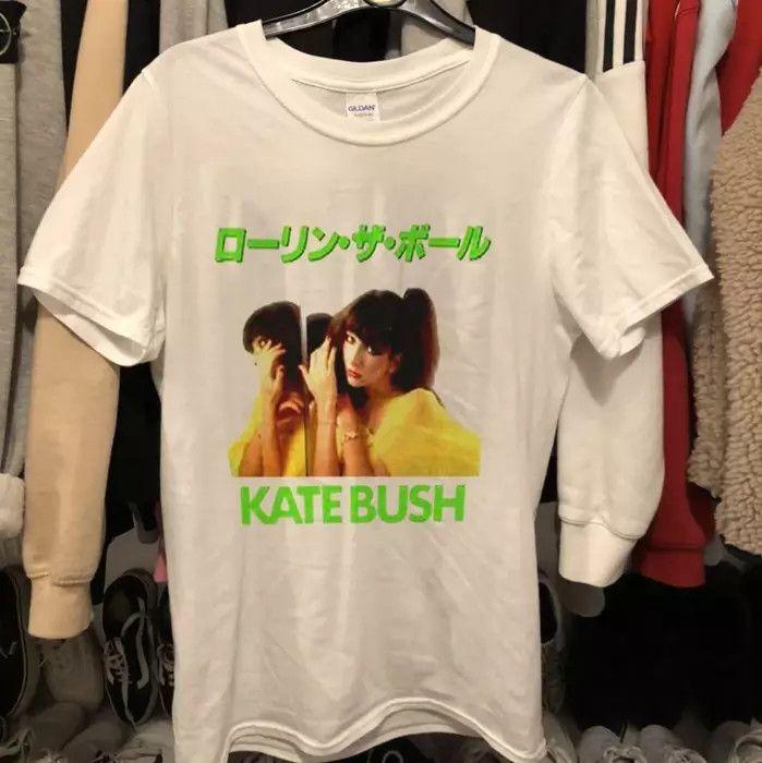 Kate Bush Shirt Kate Bush Cotton White Unisex T-shirt S5XLv VN2493 XXXL