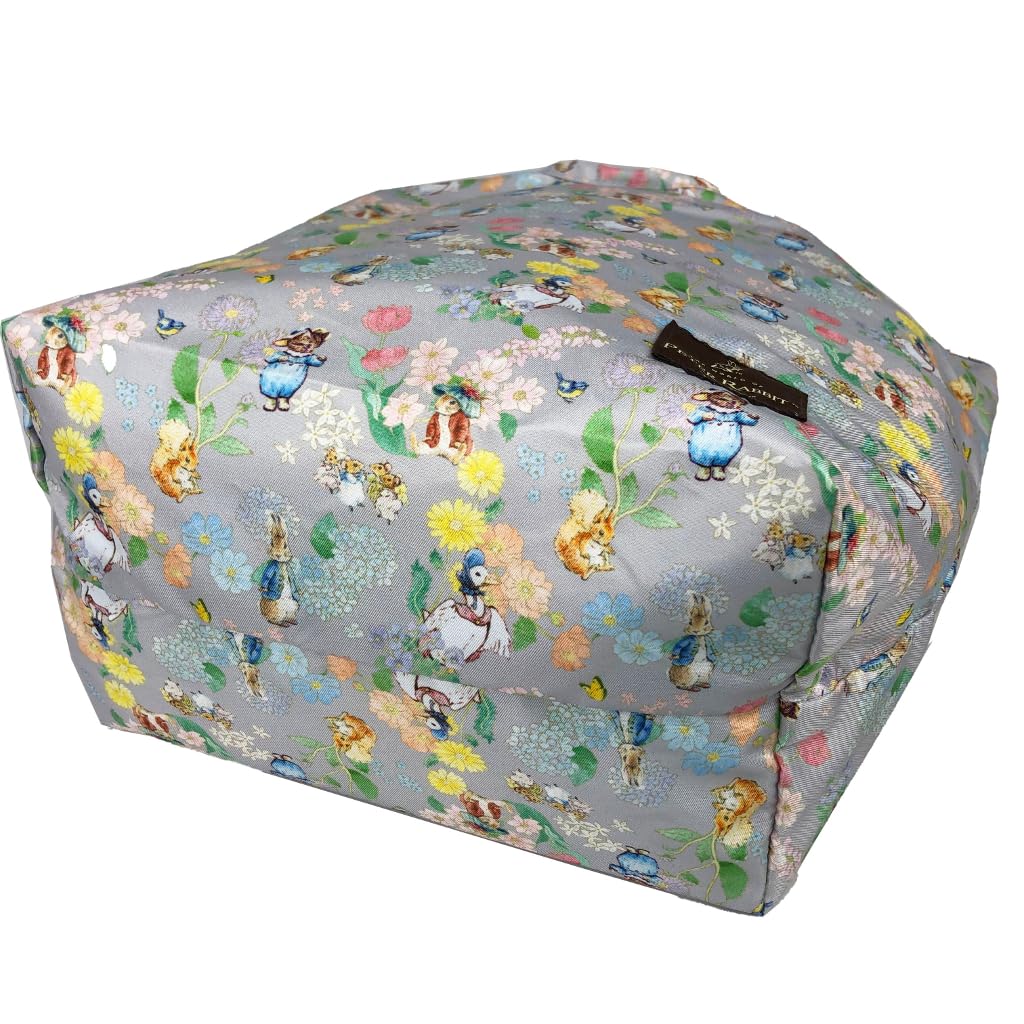 PETER RABBIT(TM) Shopping Bag, Handbag, Compact, Lightweight, Eco-Friendly, Small, Gray, 2501-0667