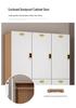 Password Lock Wooden Changing Room Locker for Yoga Studios, Gyms, and Baths