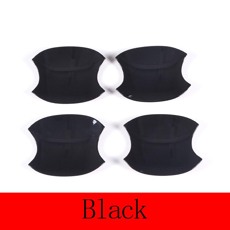 For Toyota Tundra 2022 2023 ABS Carbon fibre Car Outer Door Handle Bowl Cover Trim Protector Frame Sticker Exterior