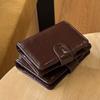 A7 Marrone Retro Lucido Con 40 Fogli Pagina Interna PU Clip-on Quaderno Pelle Sintetica Quaderno a Fogli Mobili