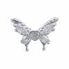 Full Diamond Zircon Butterfly Series Open Ring Light Luxury High Sense Niche Design Fashion Ring