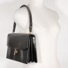 Morabito One Belt Shoulder Bag Black Calfskin Women Used