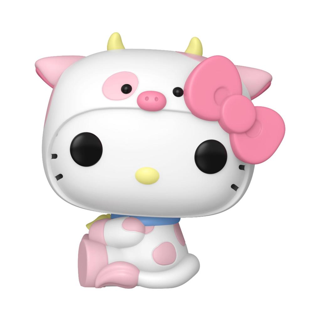 Funko Hello Kitty Hello Kitty In a Cow Costume Vinyl Collectible Figure Gift Idea Official Merchandise Toy for Kids and Adults Model Figure for Anime