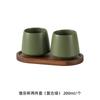 European Style Ceramic Wash Cup Creative Eggshell Shape Bathroom Accessories Home Ceramic Brush Cup Set with Tray Wedding Gifts