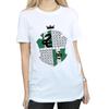 Harry Potter Womens/Ladies Slytherin Shield Cotton Boyfriend T-Shirt