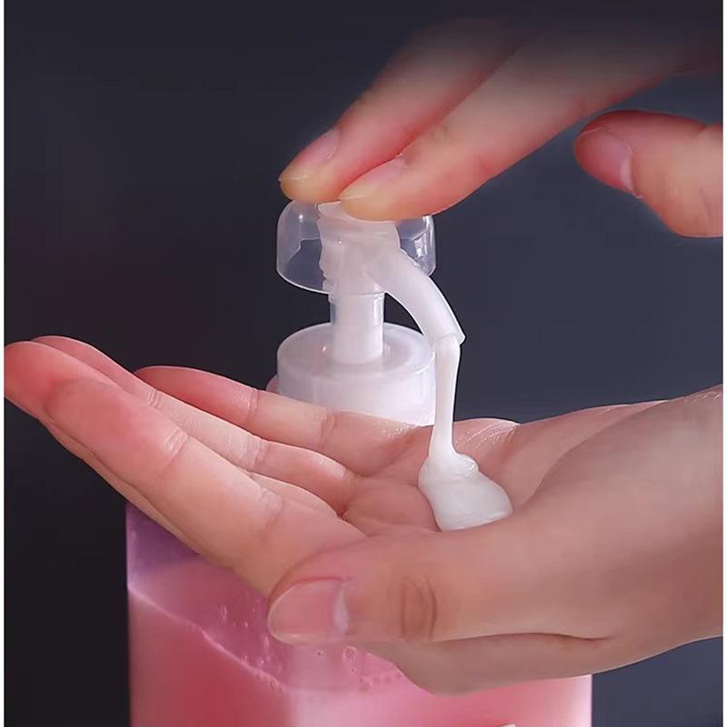 Travel Lotion Bottle Square Shampoo Shower Gel Replacement Lotion Bottle Press Empty Cosmetic Dispenser Bottle