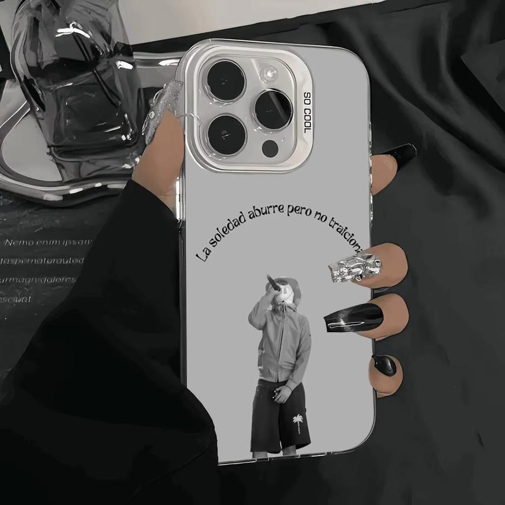 Rapper B-BENY JR Phone Case For iPhone 17 Air 16 e 15 14 13 12 11 Pro Max Plus Mini SE 2020 2022 Back Anti Fall Matte Cover