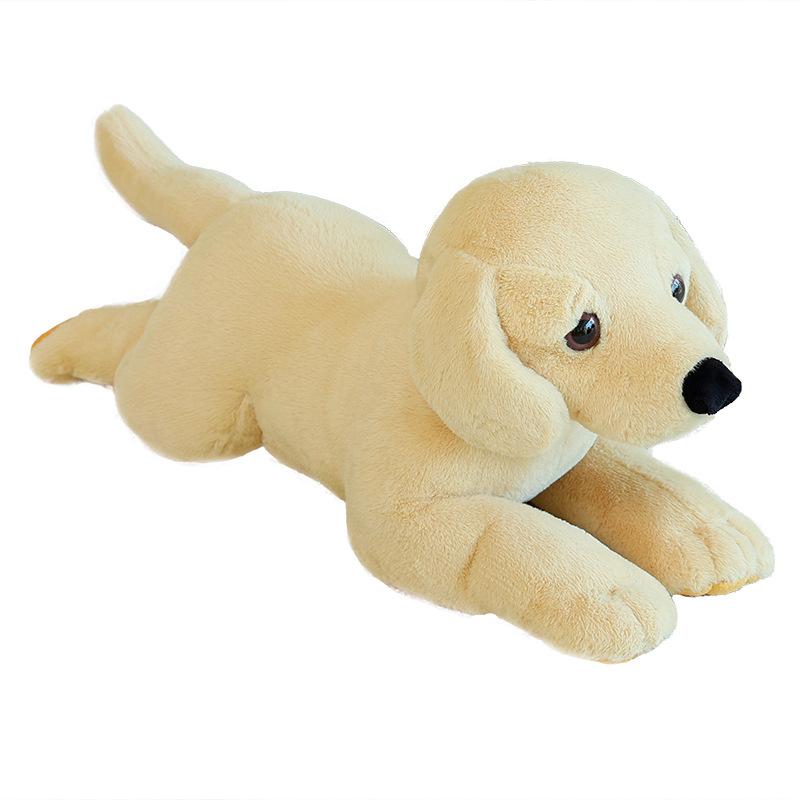 Cute Simulation Labrador Doll Plush Toy Puppy Dog Doll Child Soothing Rag Doll Birthday Gift
