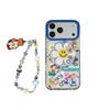 Étui Magnétique Tournesol Pailleté Ours pour iPhone 17/16 Pro Max/15/14