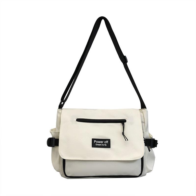 Ins College Students Shoulder Messenger Bag Class Casual Backpack Japanese Bag Female Harajuku Retro Mailman Bag School Bag